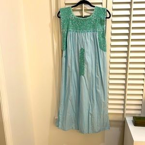 Mi Golondrina midi dress, size XS